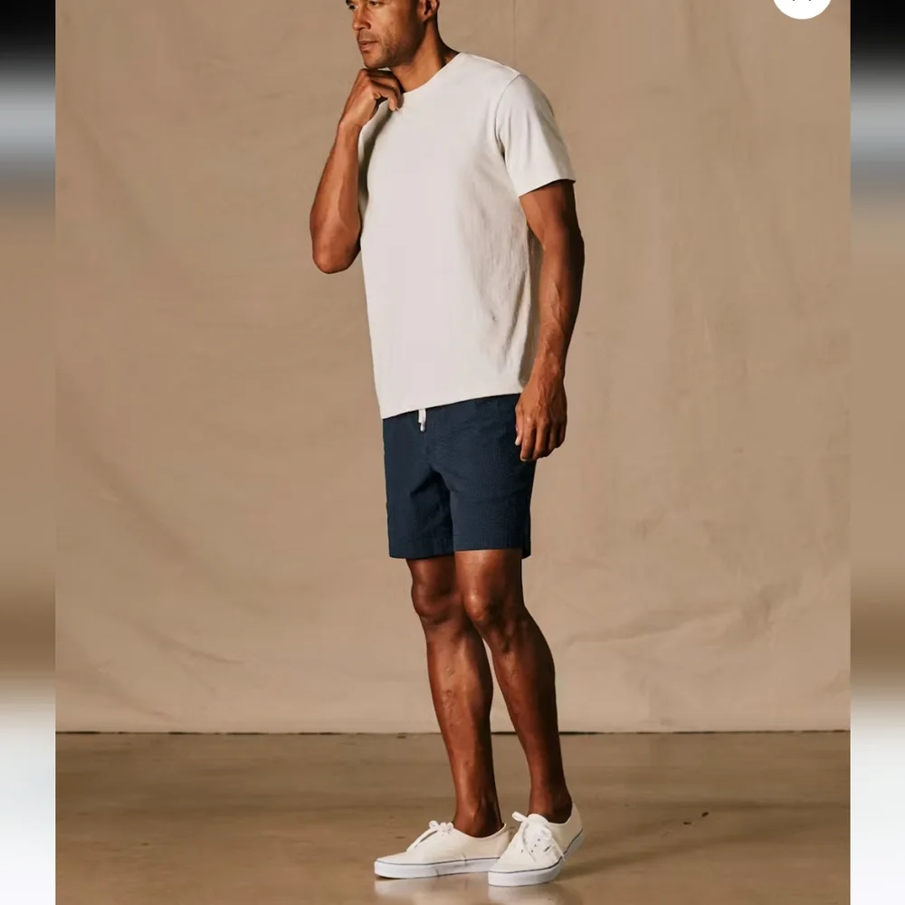 NEW‎ FLINT AND TINDER 365 Seersucker Drawstring Short 7